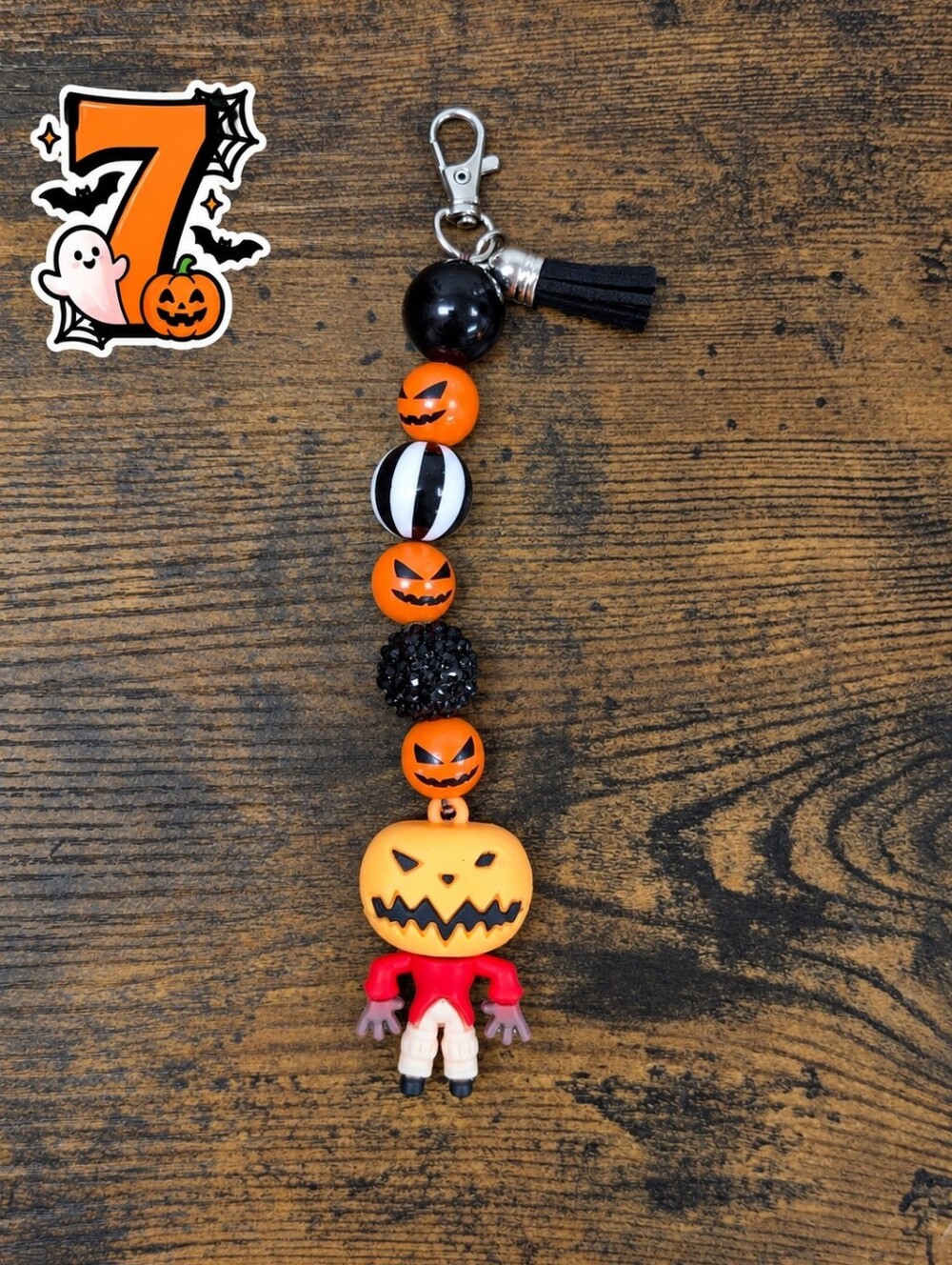 Handmade Halloween Keychains - Picture 7 of 8